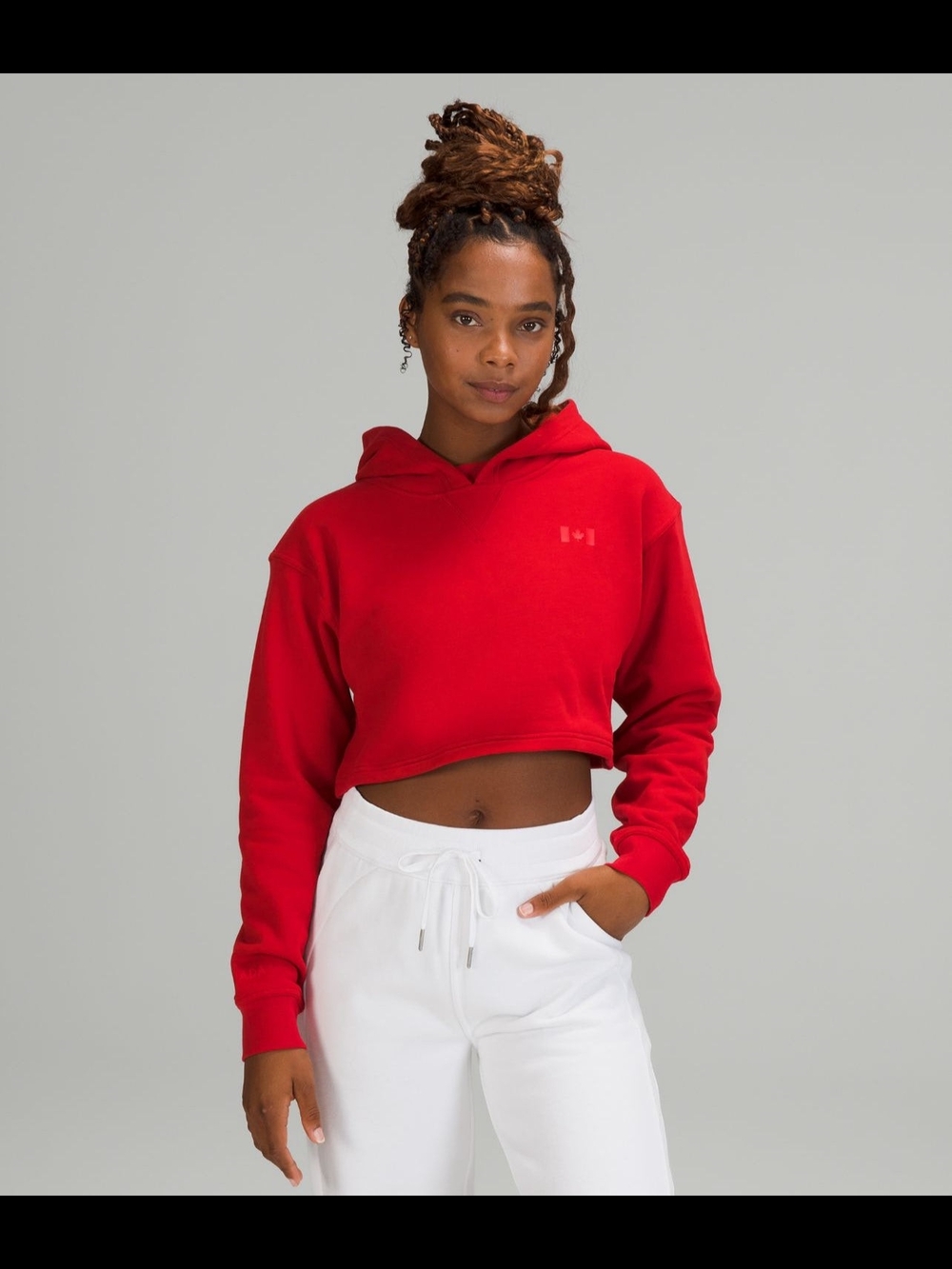 Lululemon Team Canada All Yours Cropped Hoodie